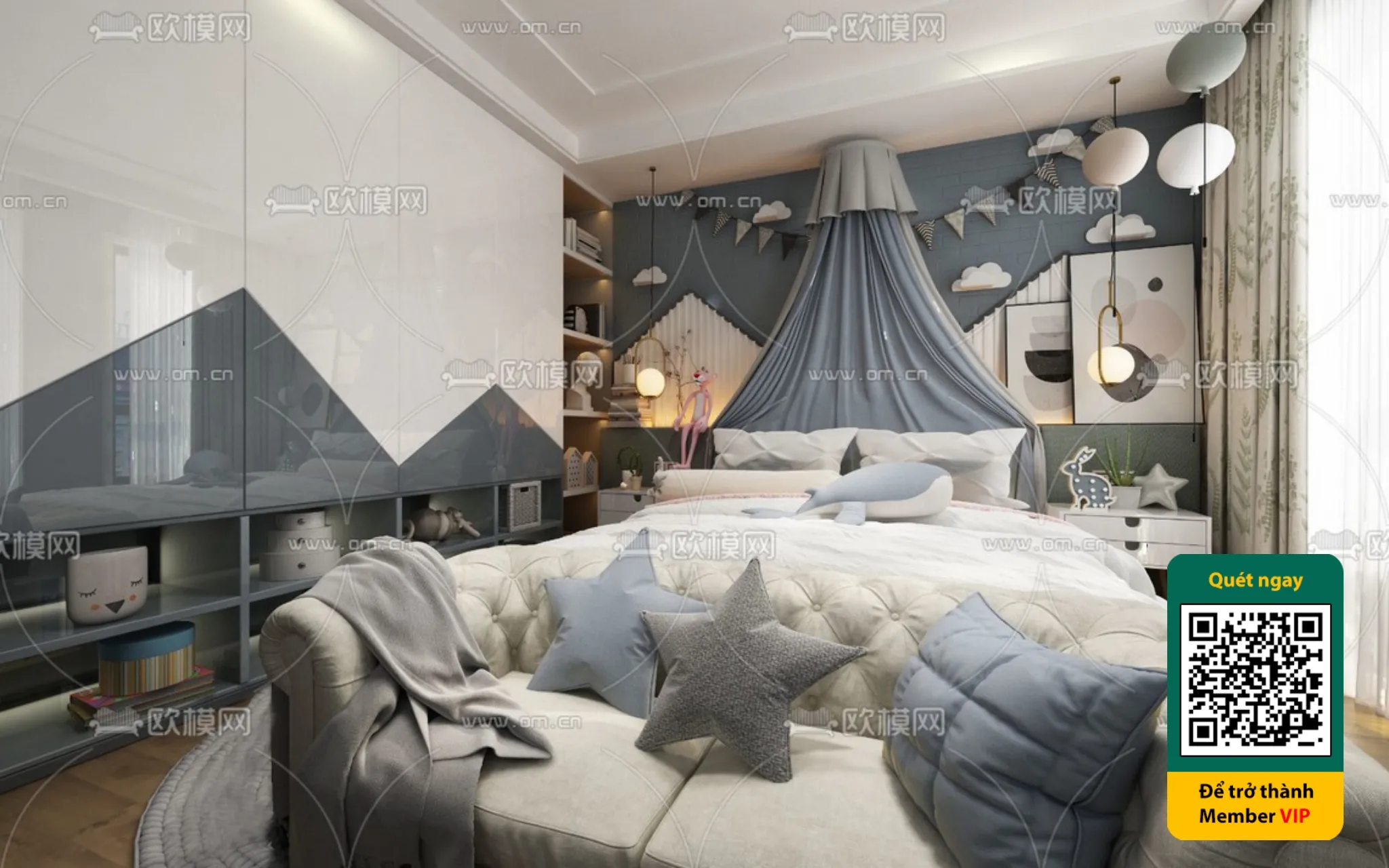 CHILDROOM SETS – VRAY / CORONA – 3D MODEL – 5879