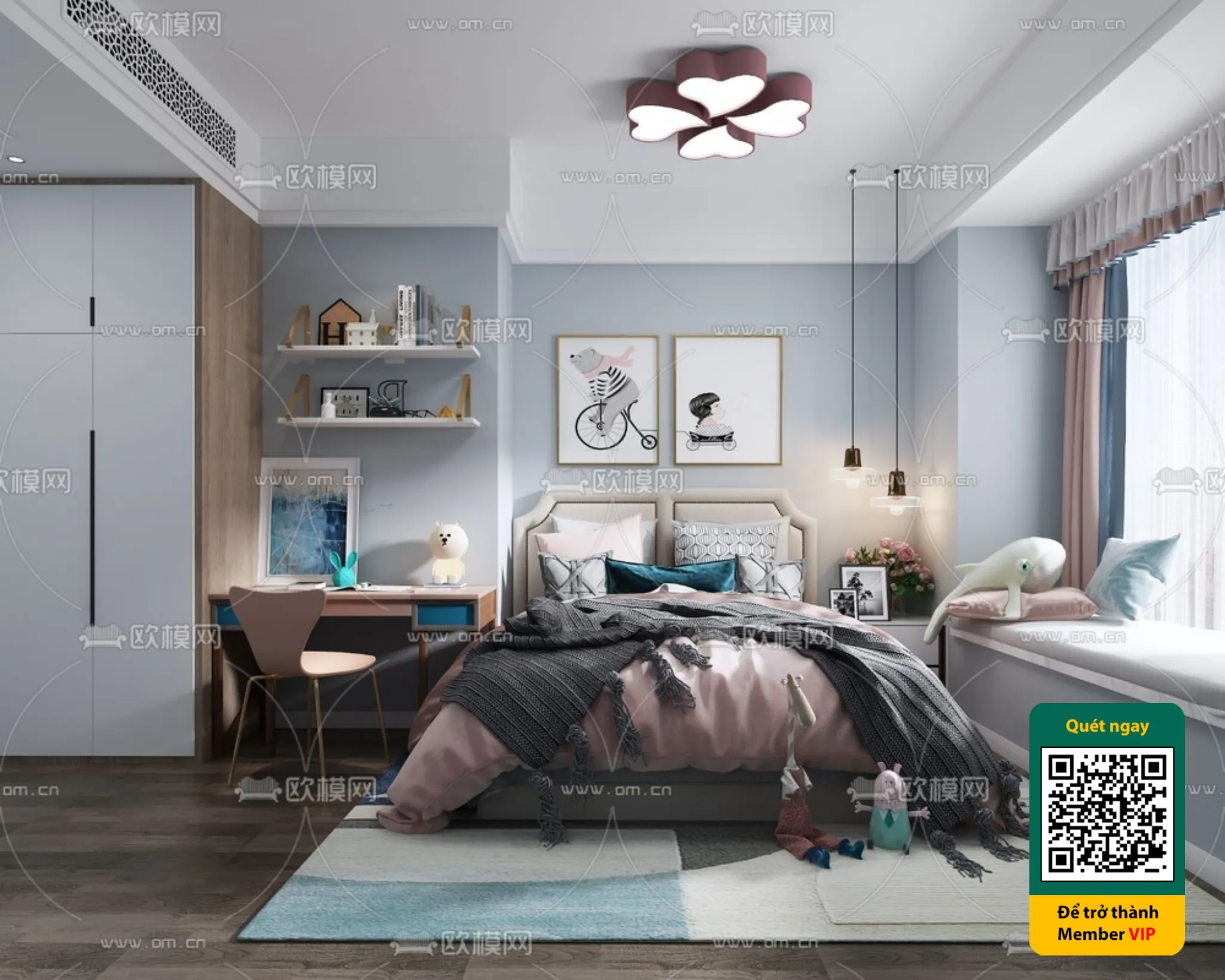 CHILDROOM SETS – VRAY / CORONA – 3D MODEL – 5880