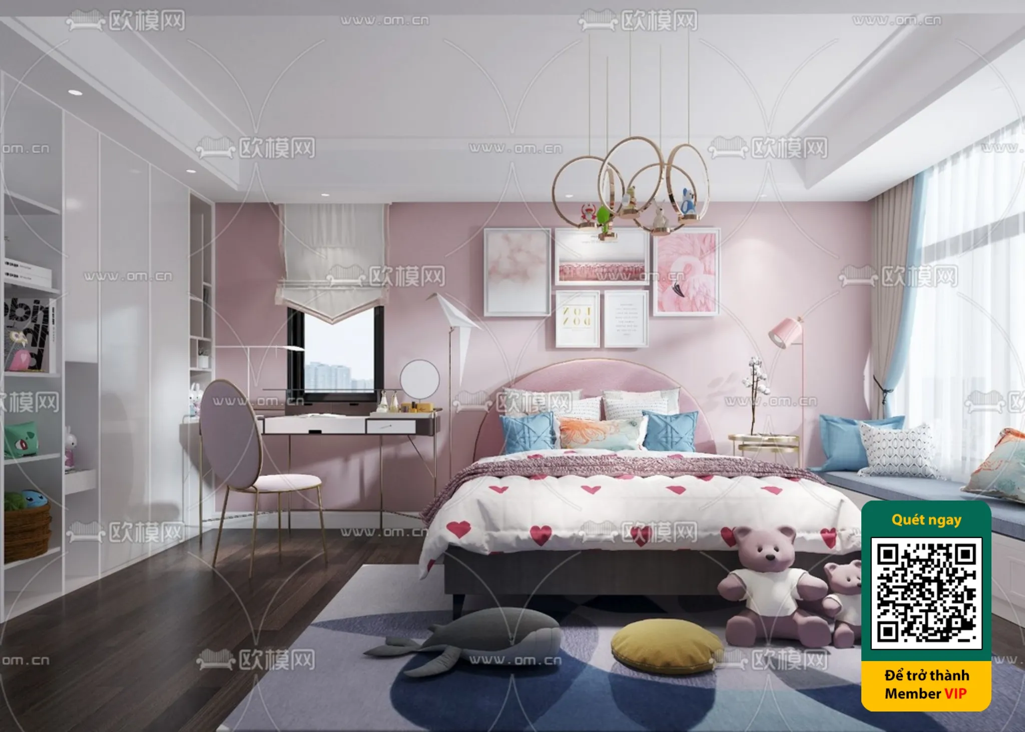 CHILDROOM SETS – VRAY / CORONA – 3D MODEL – 5881