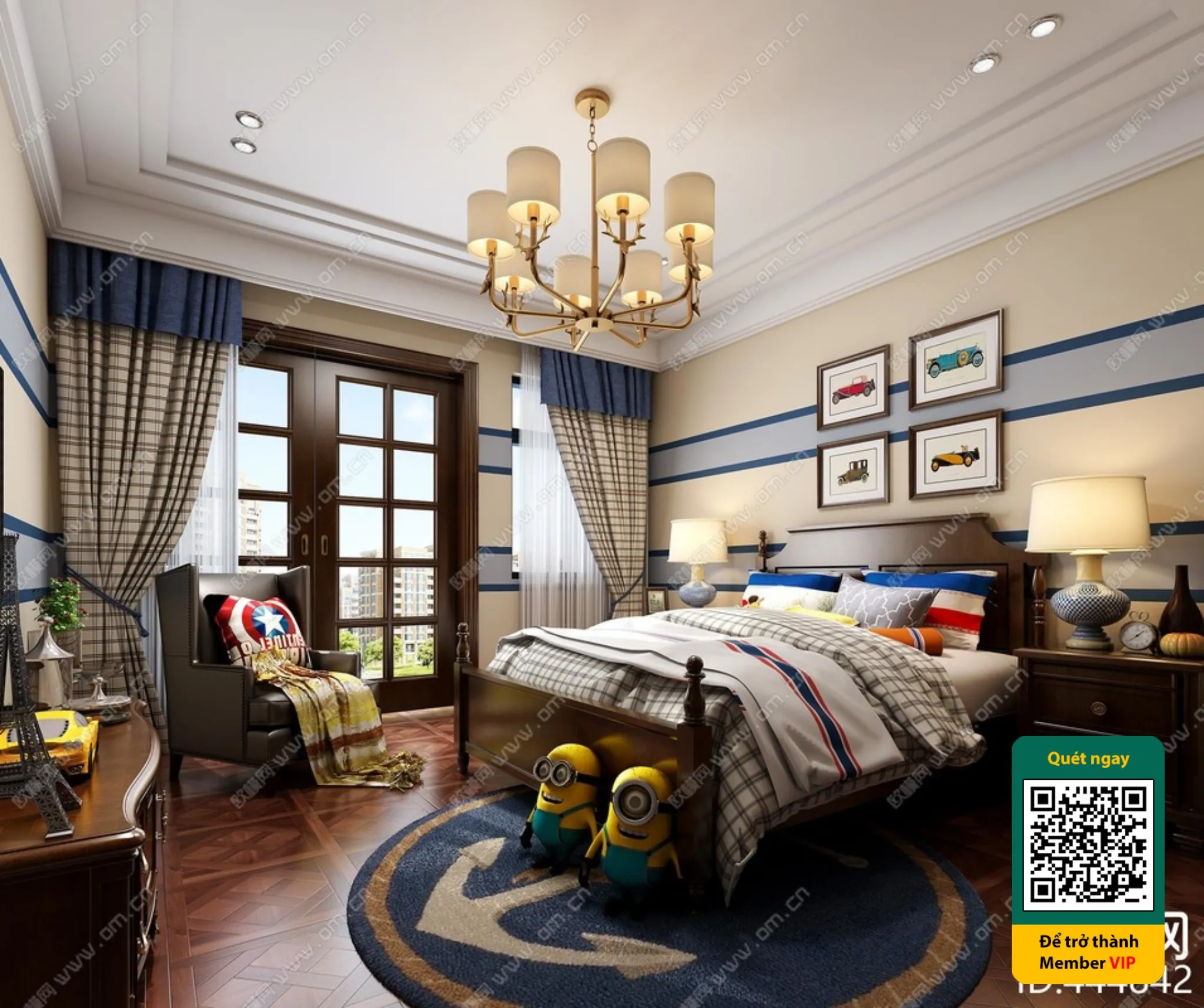 CHILDROOM SETS – VRAY / CORONA – 3D MODEL – 5884