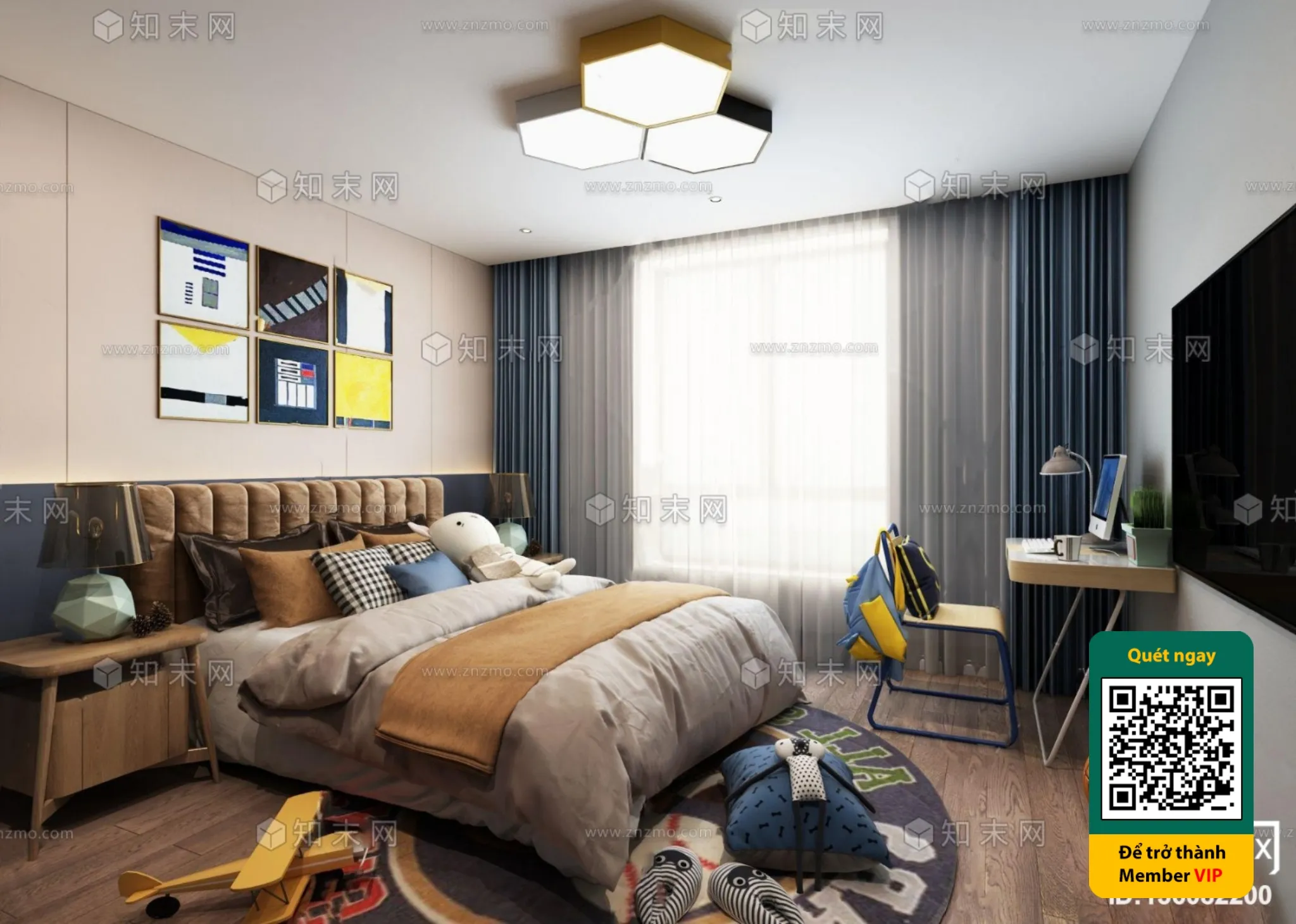 CHILDROOM SETS – VRAY / CORONA – 3D MODEL – 5886