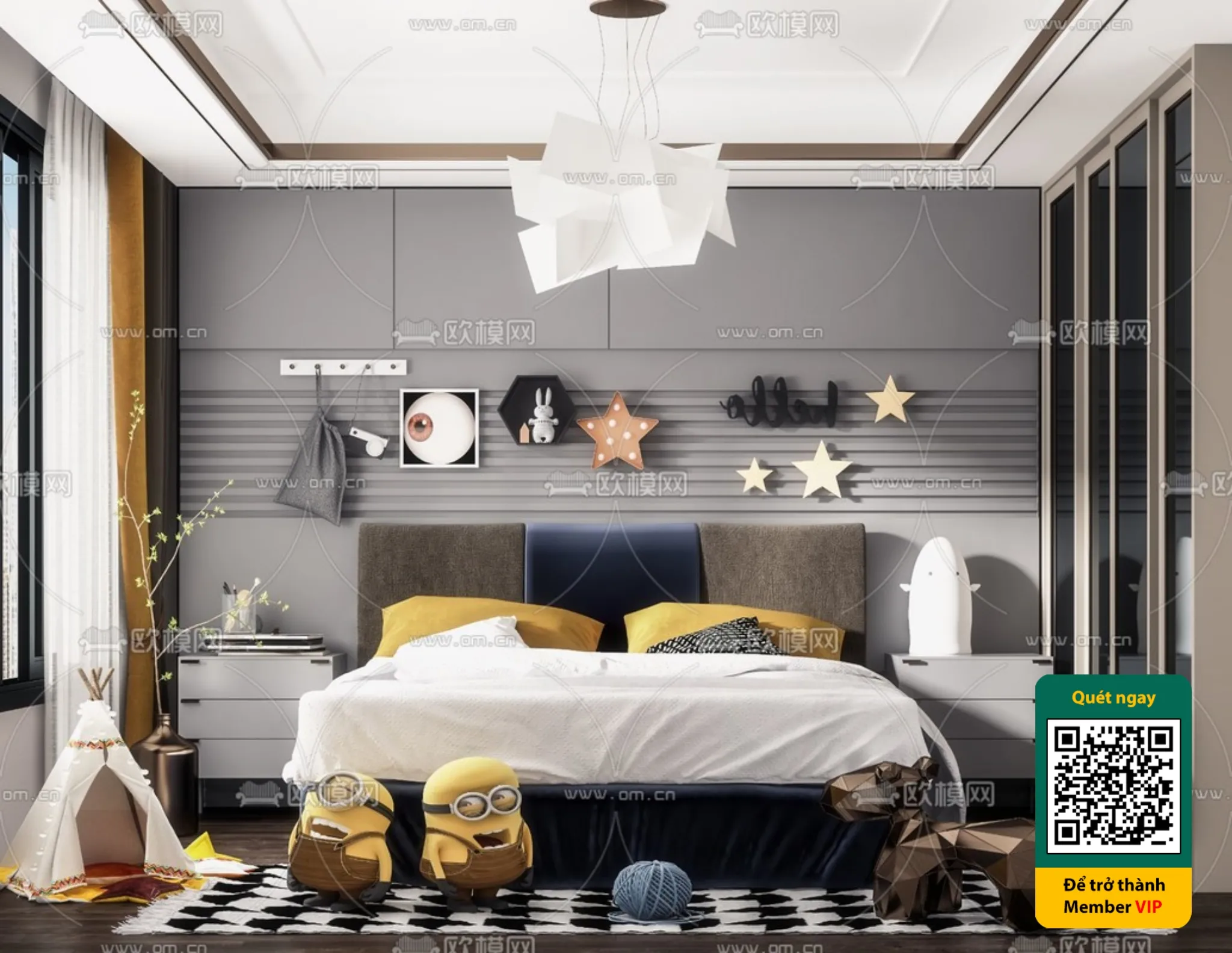 CHILDROOM SETS – VRAY / CORONA – 3D MODEL – 5887