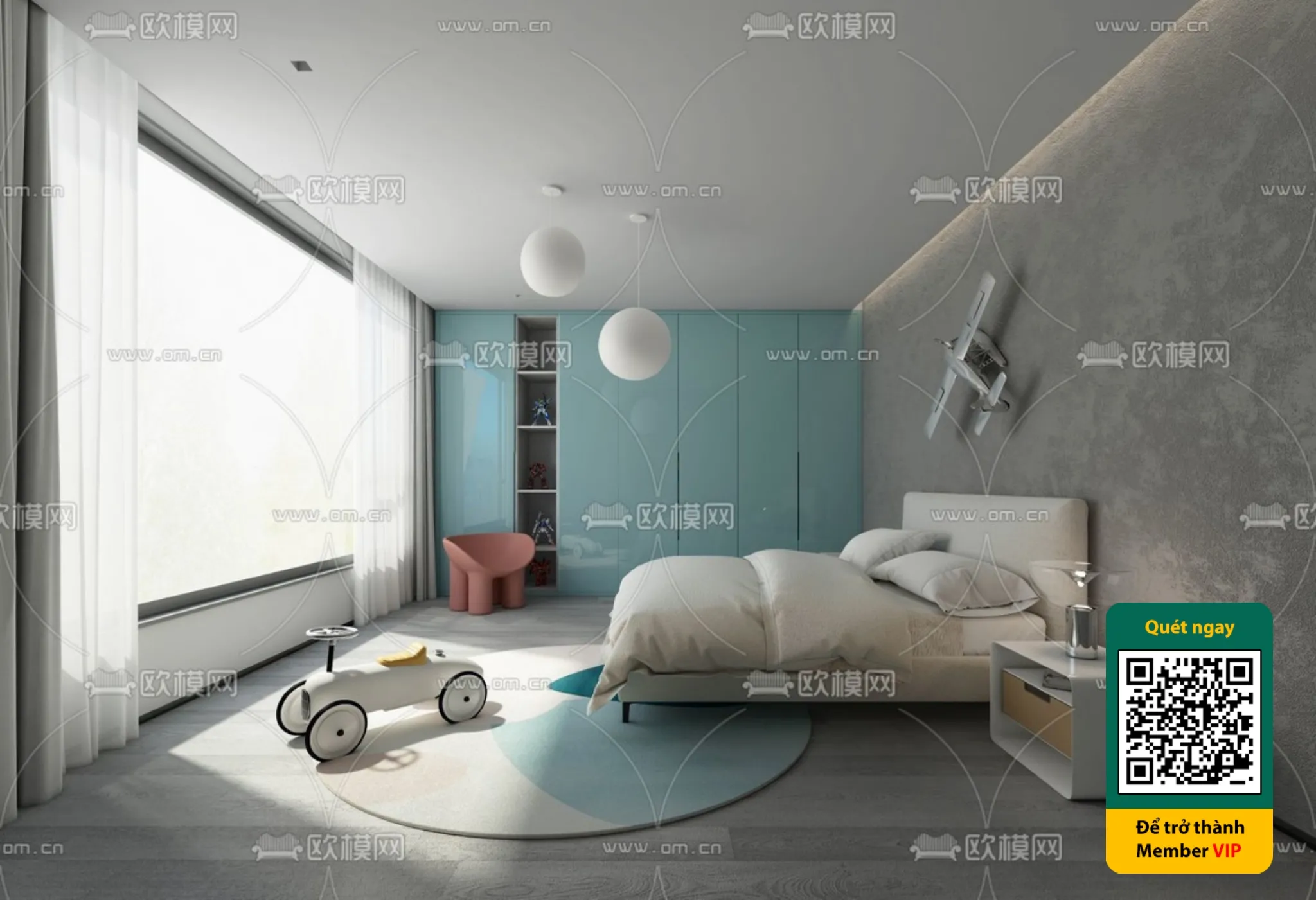 CHILDROOM SETS – VRAY / CORONA – 3D MODEL – 5897
