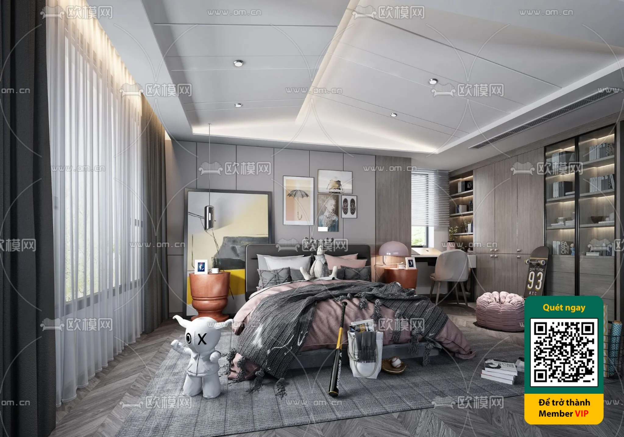 CHILDROOM SETS – VRAY / CORONA – 3D MODEL – 5901