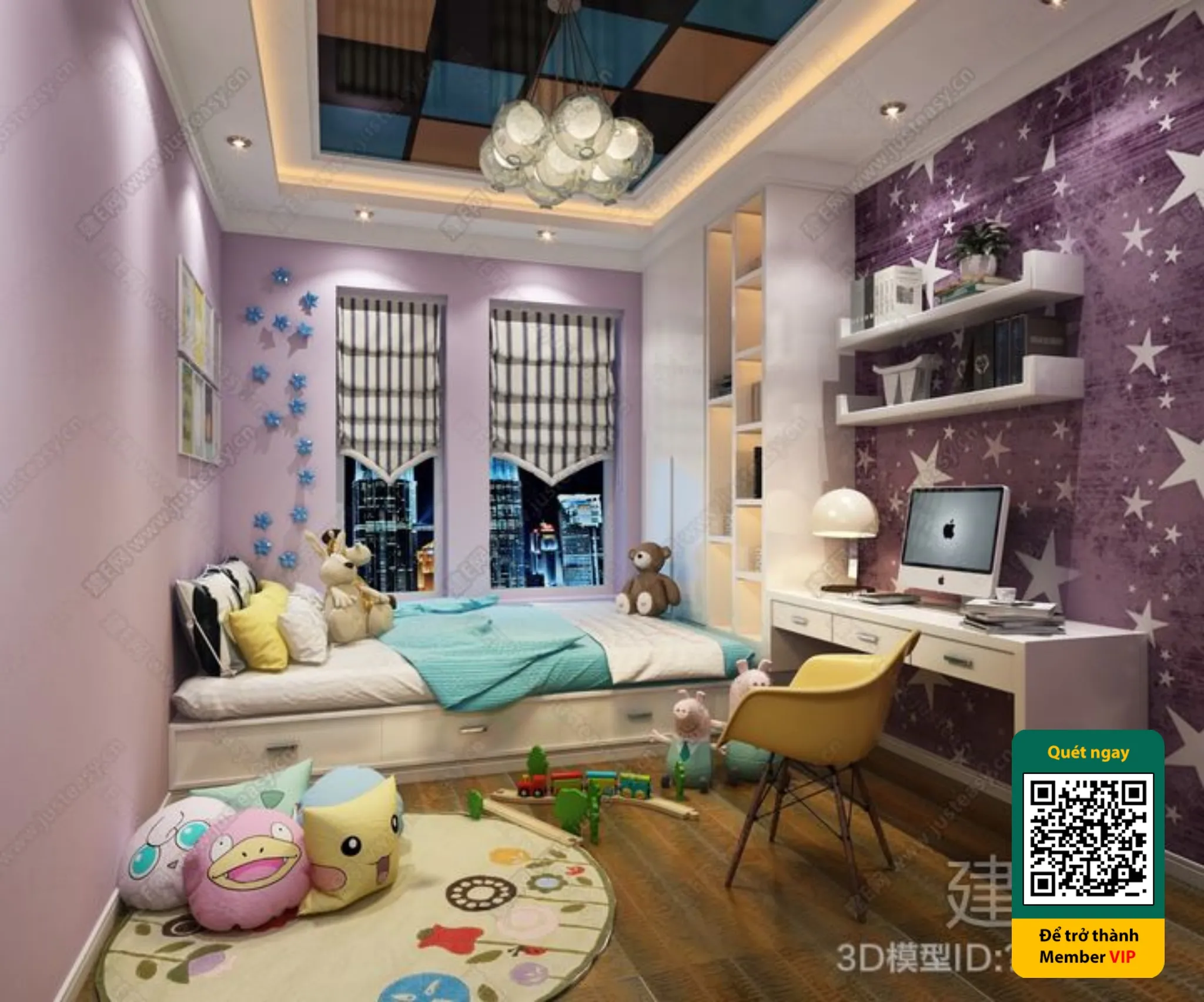 CHILDROOM SETS – VRAY / CORONA – 3D MODEL – 5902