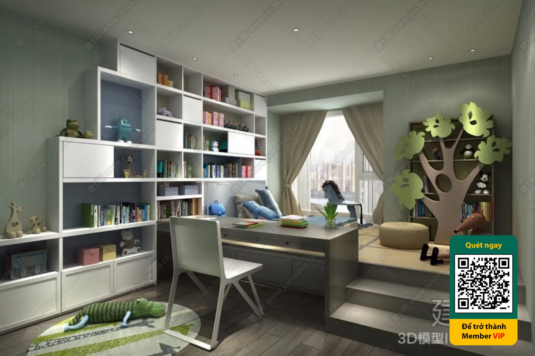 CHILDROOM SETS – VRAY / CORONA – 3D MODEL – 5905