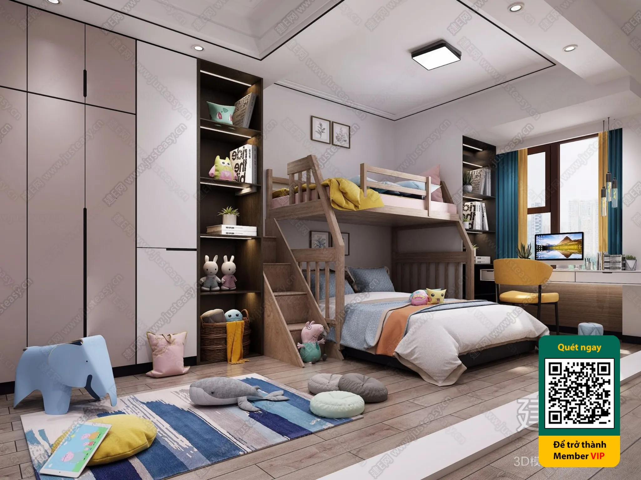 CHILDROOM SETS – VRAY / CORONA – 3D MODEL – 5908