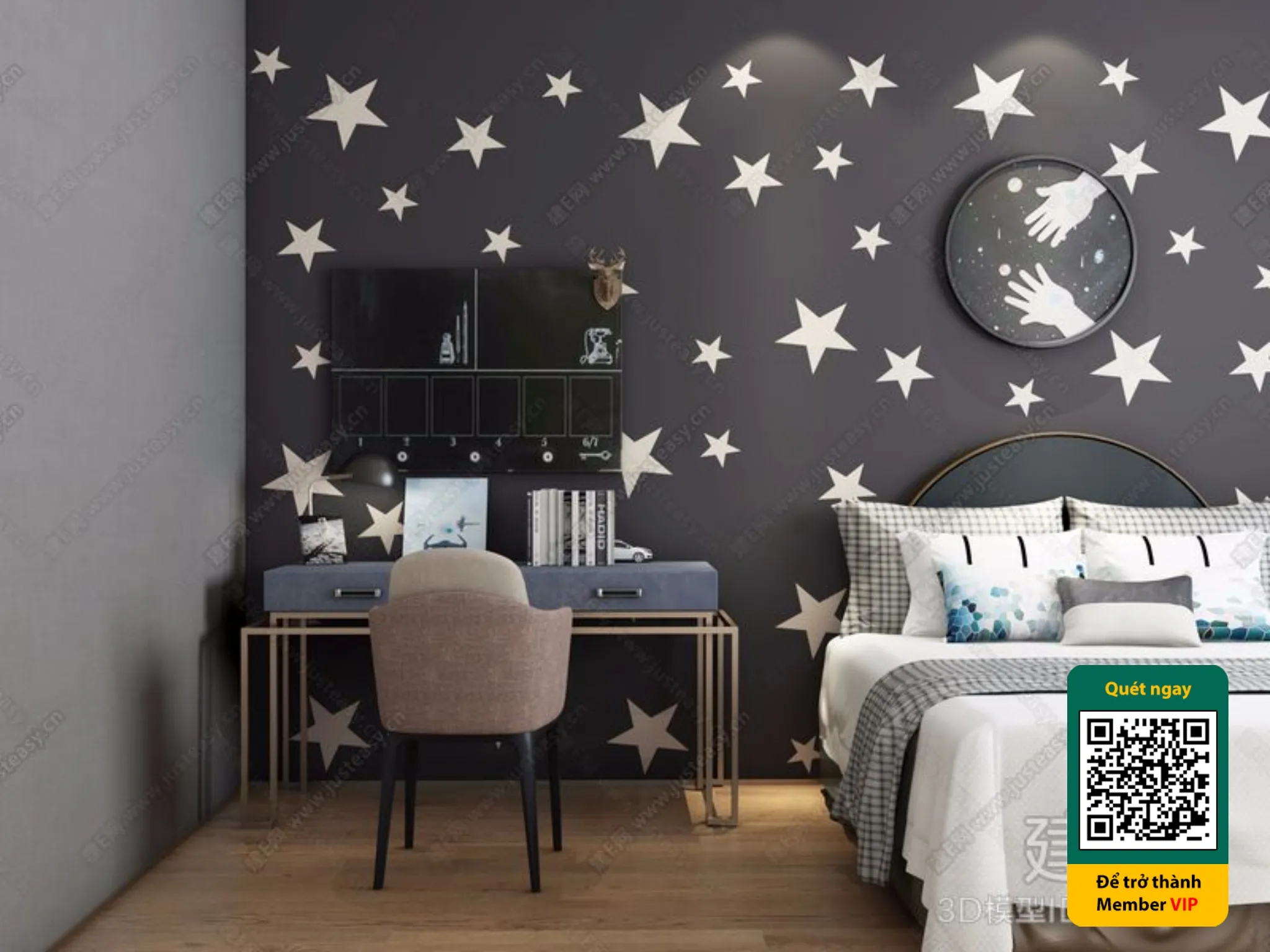 CHILDROOM SETS – VRAY / CORONA – 3D MODEL – 5912