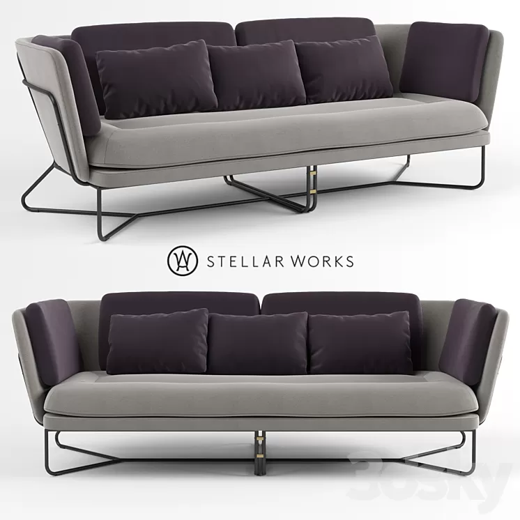 cHILLAX SOFA 3D Model