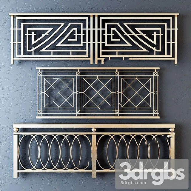 China Stair 17 3D Model Download