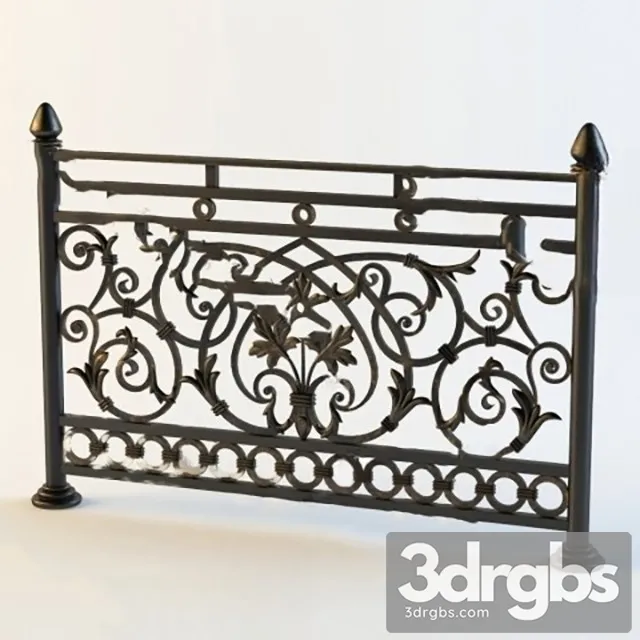 China Stair 18 3D Model Download