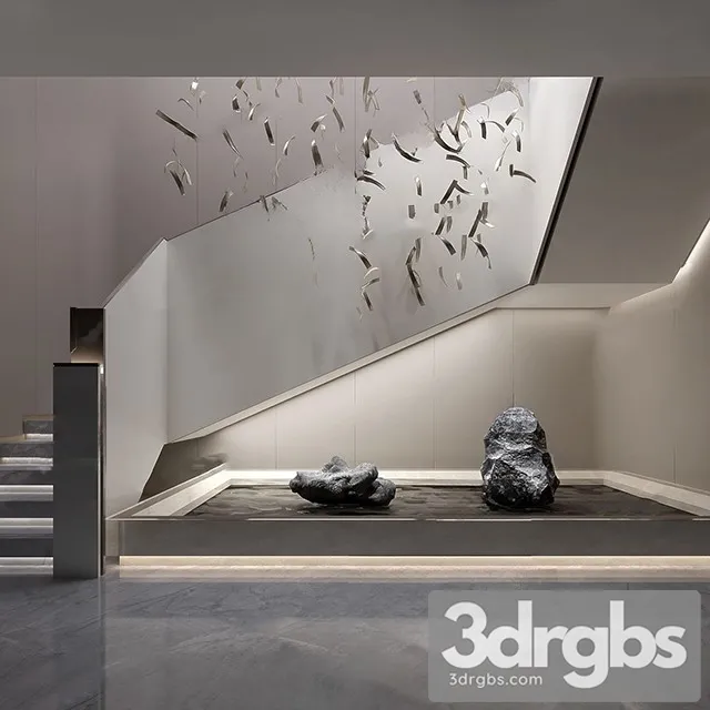 China Stair 3 3D Model Download