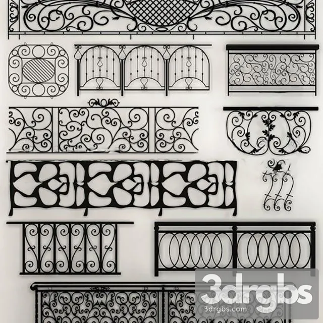 China Stair 43 3D Model Download