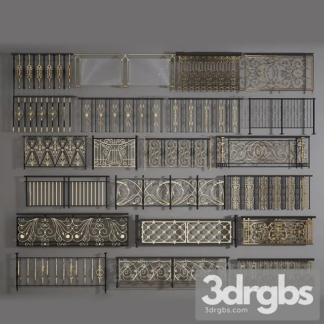 China Stair 46 3D Model Download