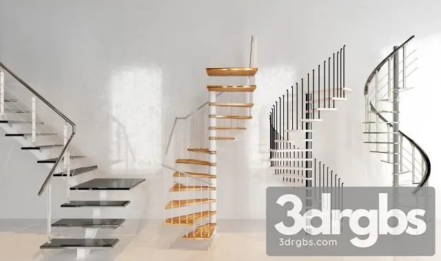 China Stair 51 3D Model Download