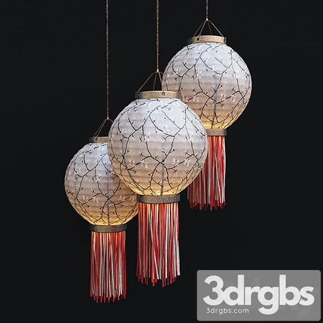 Chinese lantern chinese lantern 2 3D Model Download