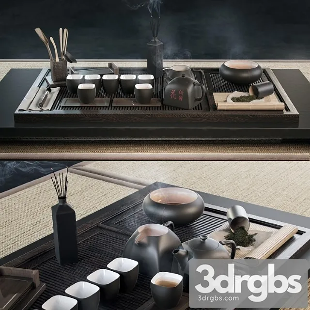 Chinese Set 3D Model Download