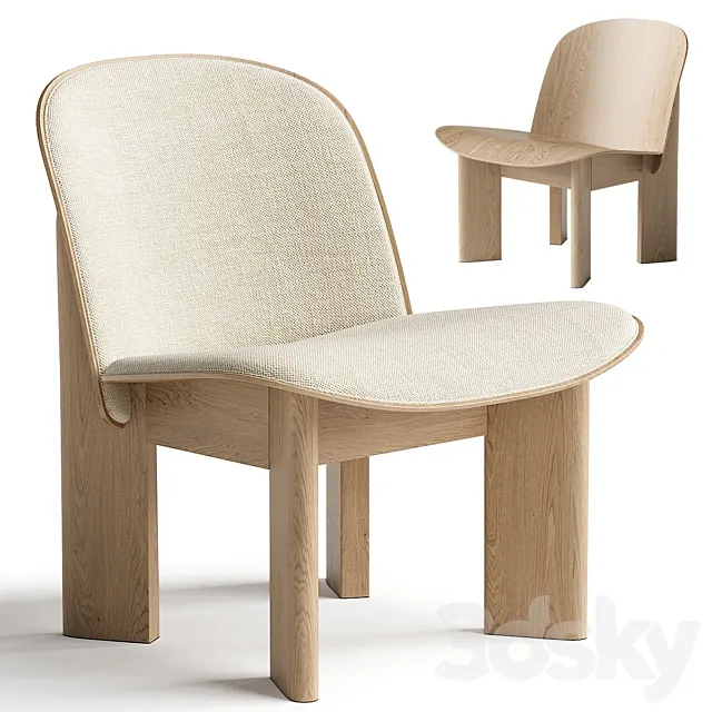 Chisel Lounge Chair 3D Model Chisel Lounge Chair 3D Model