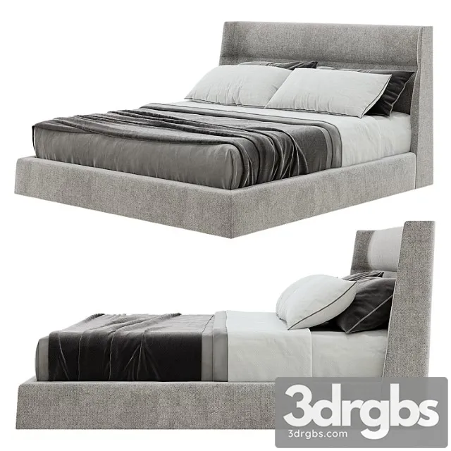 Chloe letto poliform 2 3D Model Download