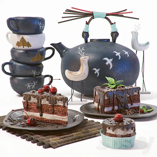 Chocolate Cake 3DModel