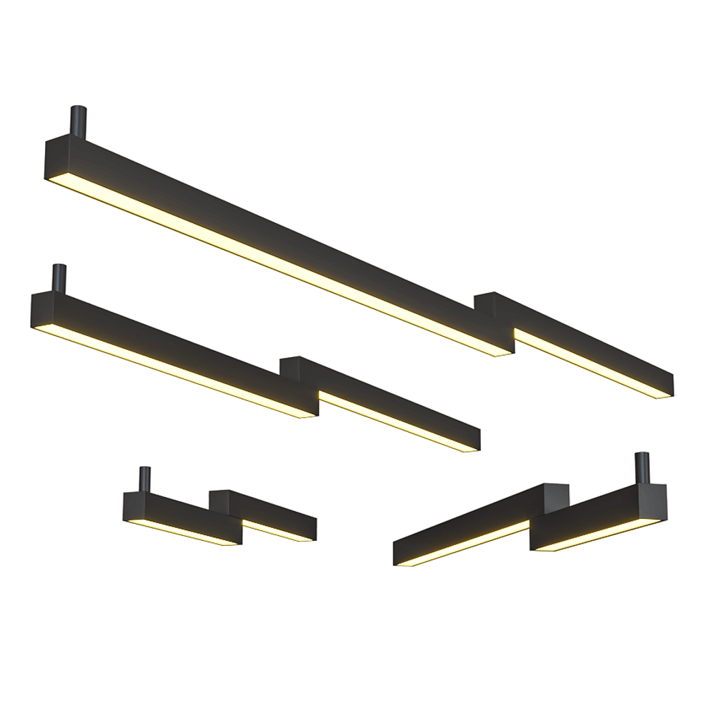 Chors – Surface mounted lamp Thiny Snake On 3D Model Chors – Surface mounted lamp Thiny Snake On 3D Model