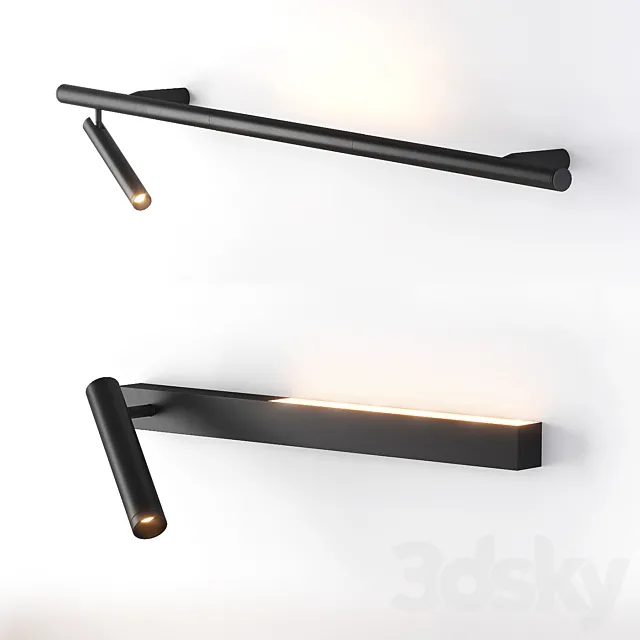 Chors wall lamps 3D Model Chors wall lamps 3D Model