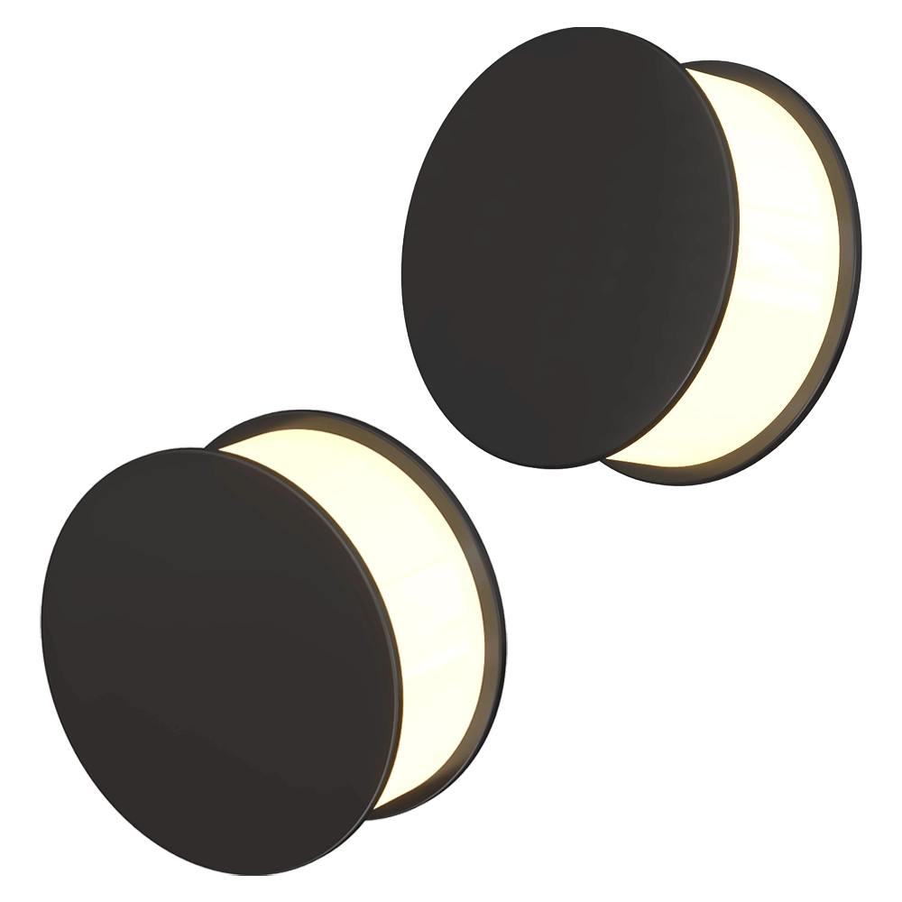 Chors – Wall mounted lamp Luno K 3D Model