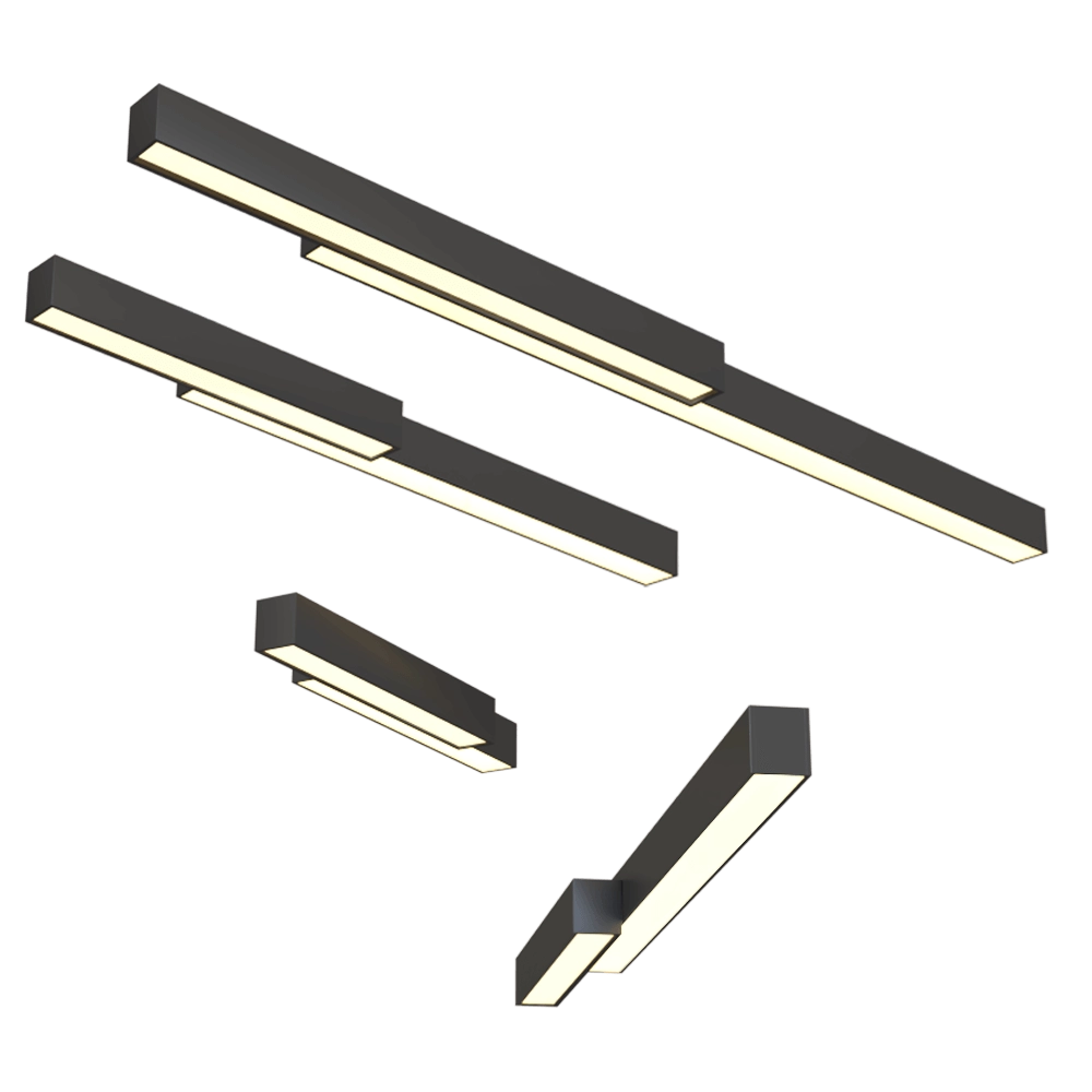 Chors – Wall mounted lamp Thiny Snake K 3D Model