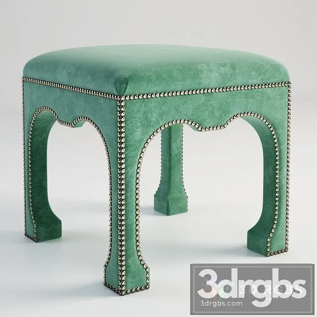 Chow Ottoman 3D Model Download