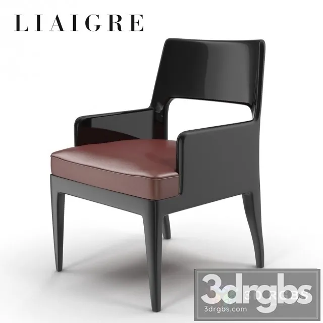 Christian Liaigre Musc Armchair 3D Model Download Christian Liaigre Musc Armchair 3D Model Download