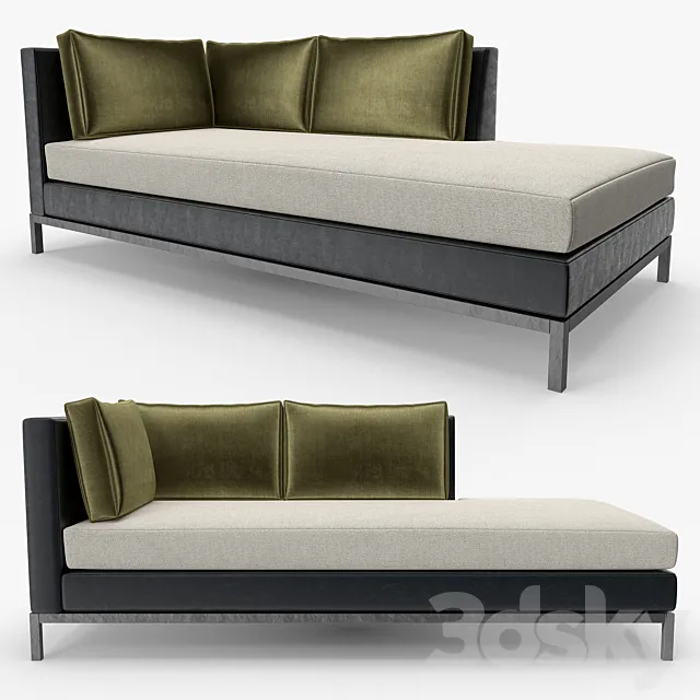 Christian Liaigre – Nobile daybed 3DModel Christian Liaigre – Nobile daybed 3DModel