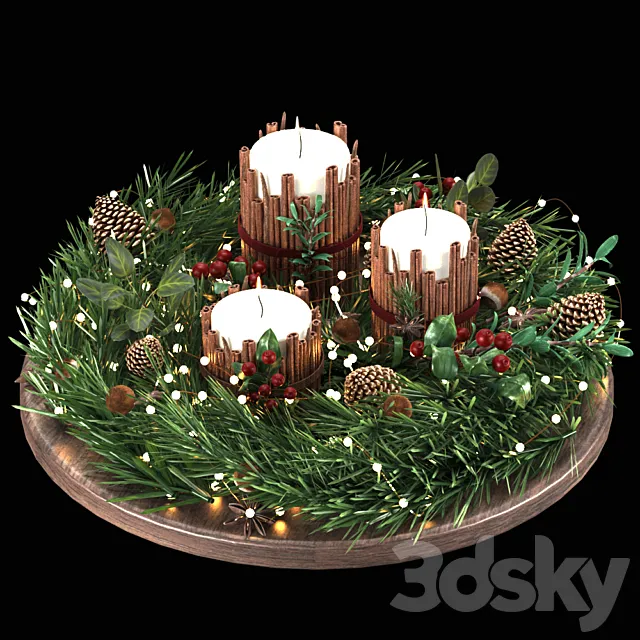 Christmas Decoration 3 3D Model Christmas Decoration 3 3D Model