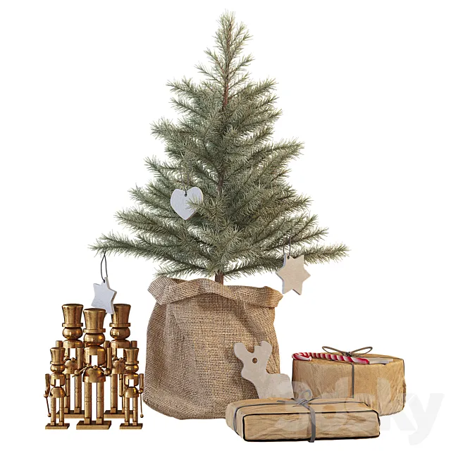 Christmas Decoration 3D Model Christmas Decoration 3D Model