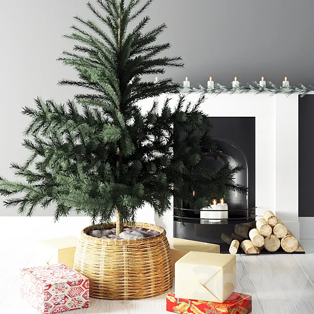 Christmas decorations 05 3DModel Christmas decorations 05 3DModel