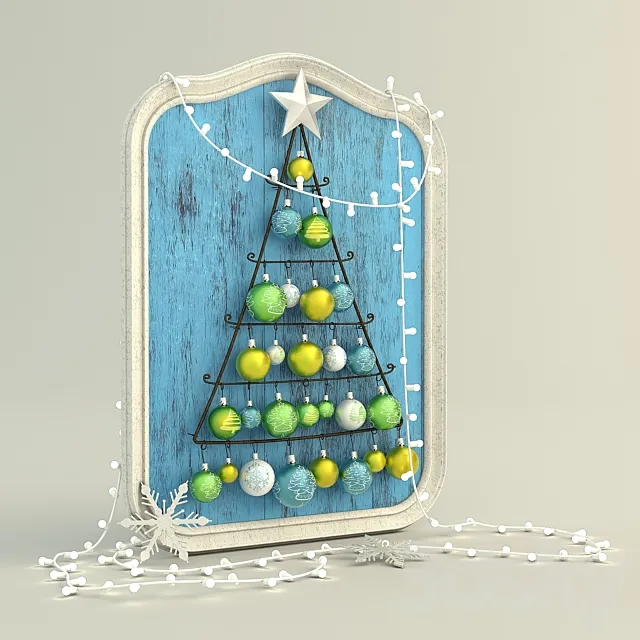 Christmas decorations 3DModel Christmas decorations 3DModel