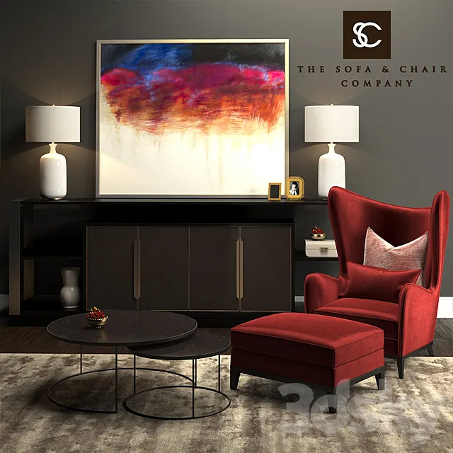 CHRISTMAS LIVING decorative set 3DModel