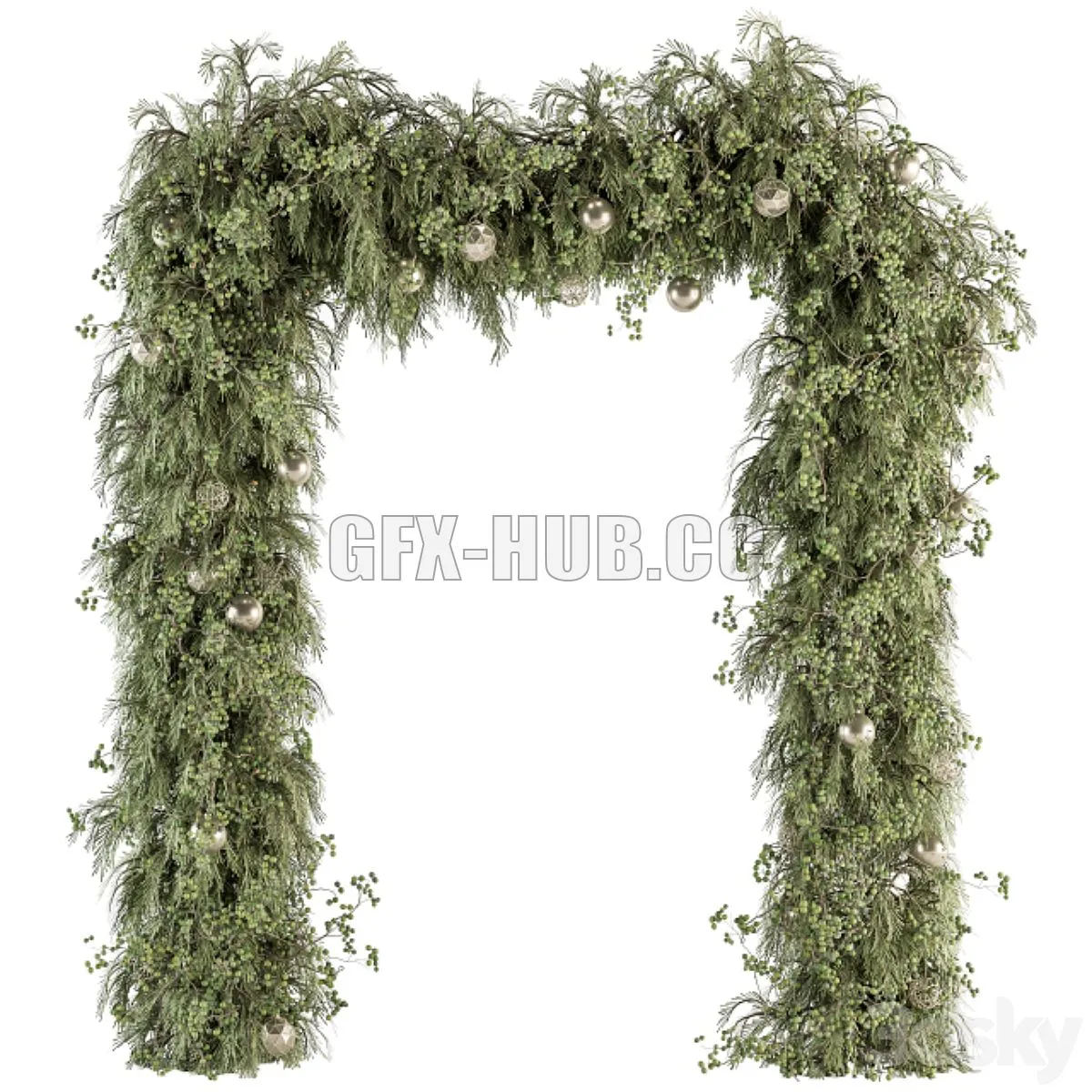 Christmas Set 32 3D Model Christmas Set 32 3D Model