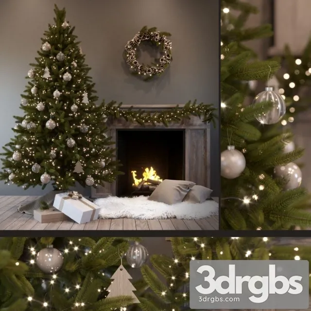 Christmas Set 3D Model Download Christmas Set 3D Model Download