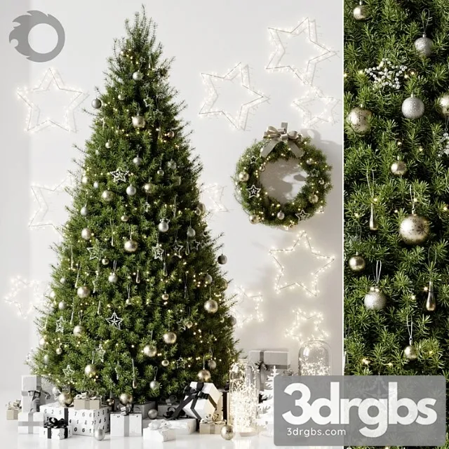 Christmas Tree 2 3D Model Download
