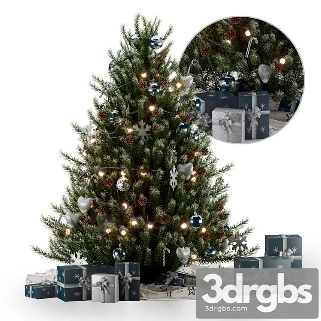 Christmas Tree 3D Model Download