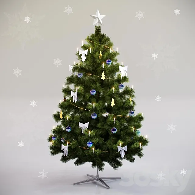 Christmas tree 3DModel Christmas tree 3DModel