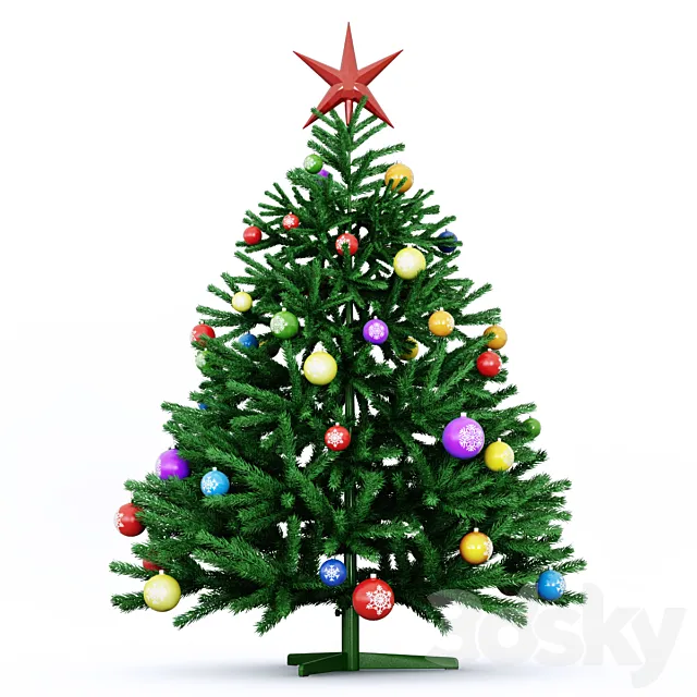 Christmas Tree 3DModel Christmas Tree 3DModel