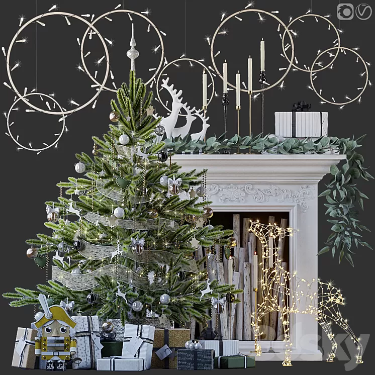 Christmas tree 7 3D Model