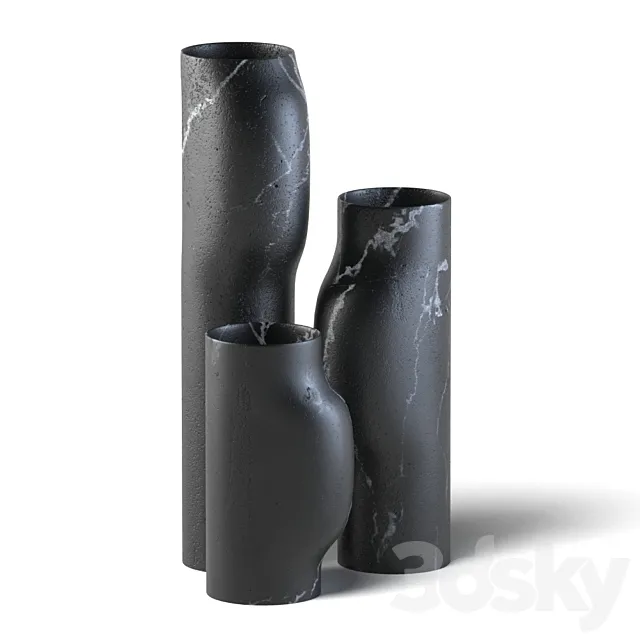Christophe Delcourt BOS vases 3D Model