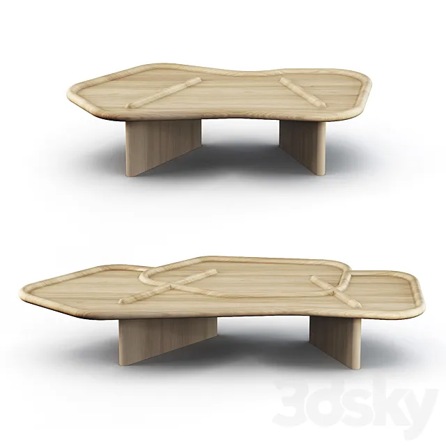 Christophe Delcourt – IBO table basse 3D Model Christophe Delcourt – IBO table basse 3D Model