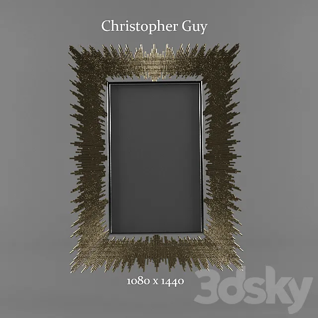 Christopher Guy _ Mirror 3DModel Christopher Guy _ Mirror 3DModel