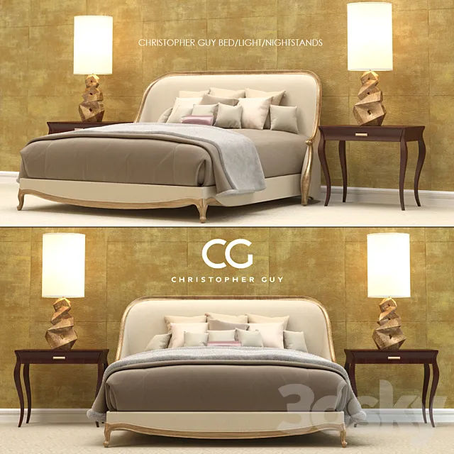 Christopher Guy Bedroom Set 3DModel