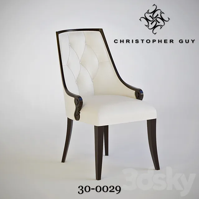 Christopher Guy Chair 30-0029 3DModel Christopher Guy Chair 30-0029 3DModel