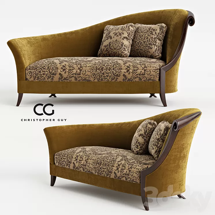 CHRISTOPHER GUY Chandon Droite 60-0247 3D Model