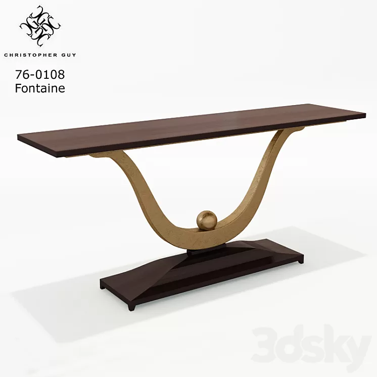 Christopher Guy Fontaine 76-0108 art deco 3D Model